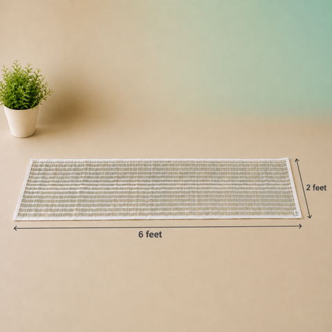 Dharba Grass Meditation Mat (With Cloth Cover) - Premium Quality