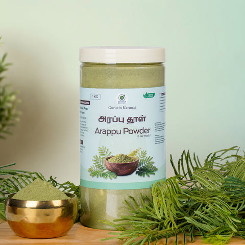 Natural Arappu Powder | Traditional Hair Wash & Conditioner