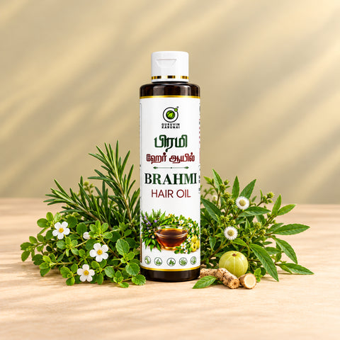 Brahmi Hair Oil & Shikakai Powder Combo Pack