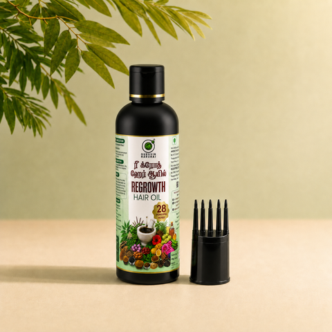 Regrowth Hair Oil (200Ml) - 28 Herbs