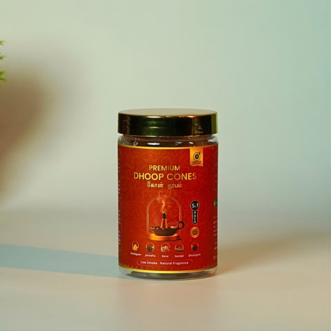 Herbal Dhoop Cone  5 in 1