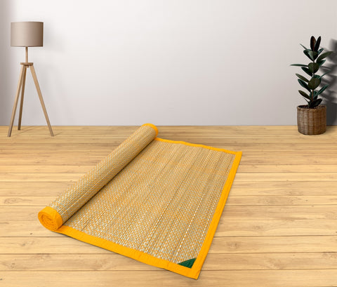Dharba Grass Meditation Mat (With Cloth Cover)