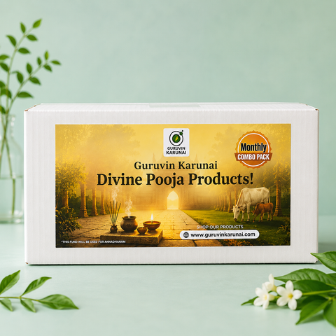 Monthly Combo Divine Pooja Products 10 in 1 Box