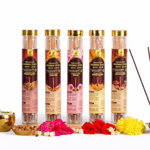 Panchagavya Incense Stick (Available in 5 Divine Fragrances)