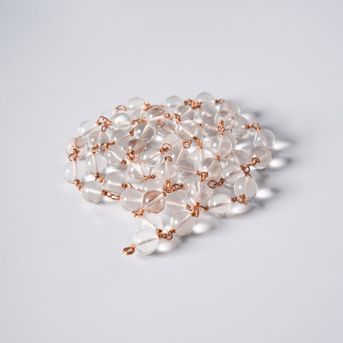 Original Spadikam Malai Crystal Mala 54 Beads 10mm (Copper)
